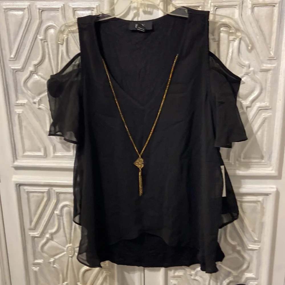🖤🖤 Chiffon chain top